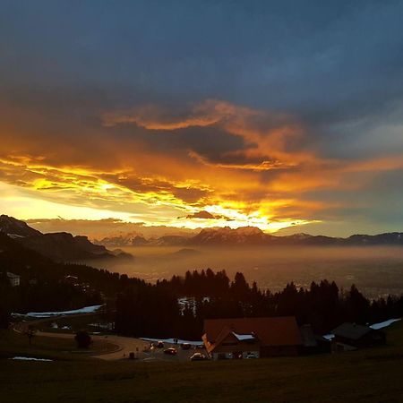 Grosszuegige Ferienwohnung Am Skigebiet Boedele Mit Rheintalblick Dornbirn Kültér fotó